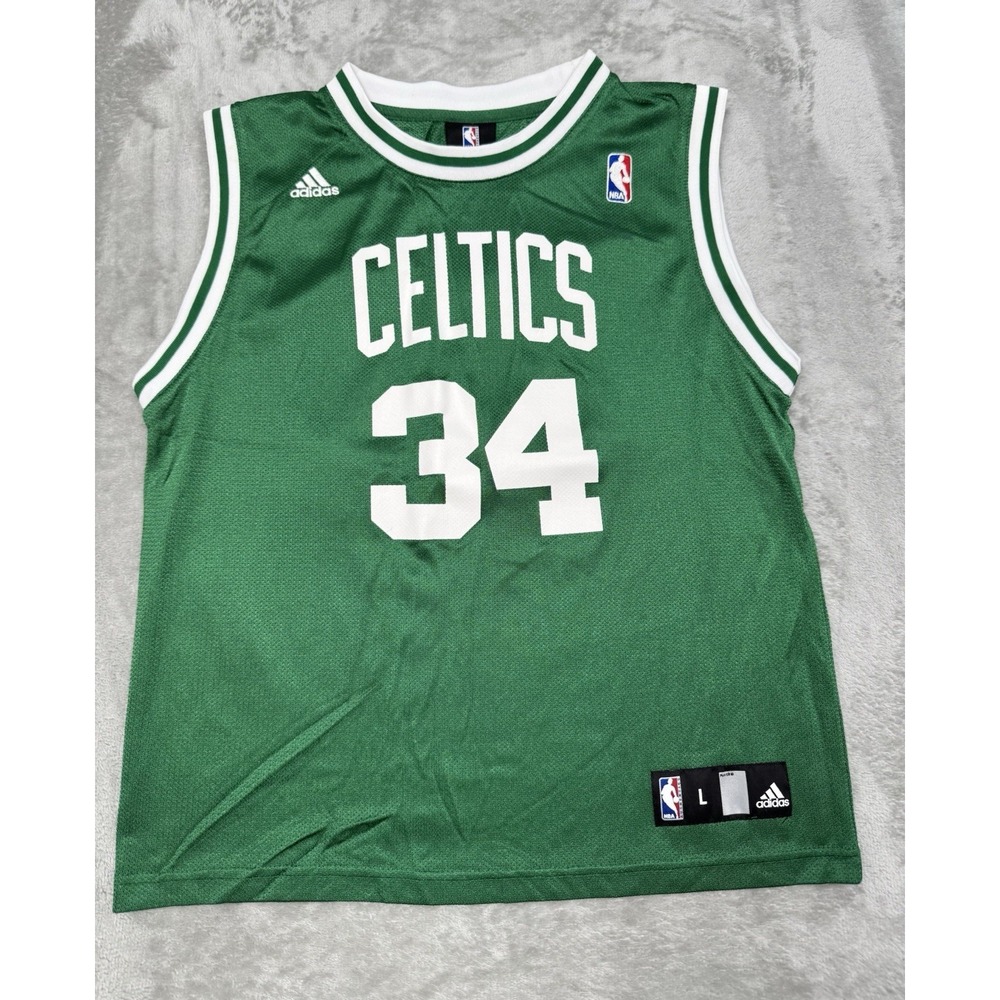 Adidas Boston Celtics #34 Green Basketball Jersey
